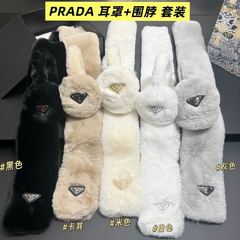 Prada Scarf Earmuff dx10